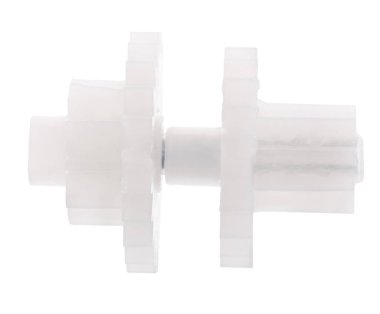 Açık gri vitesler beyaz üzerine