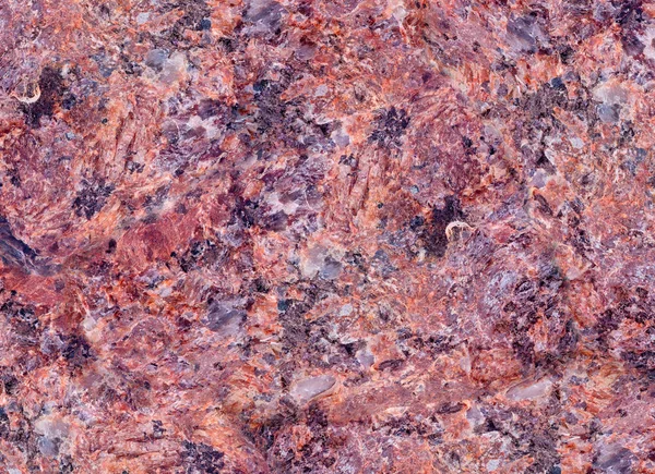Macro texture granito rosso — Foto Stock