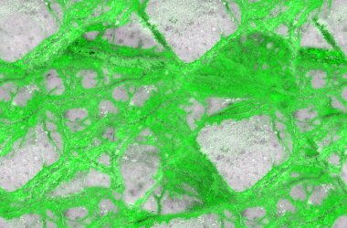 Yeşil azuritin kusursuz dokusu