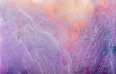 Charoite Taşı Parlak leylak makro