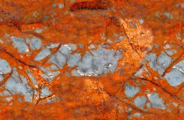 Cierre perfecto de minerales anaranjados — Foto de Stock