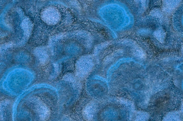 Blu malachite texture senza cuciture macro — Foto Stock