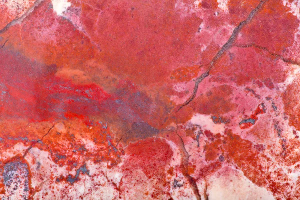 Macro de textura jaspe vermelho escuro — Fotografia de Stock