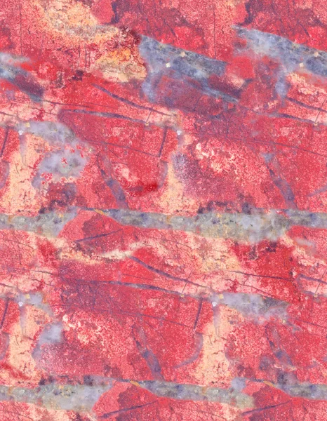 Rosso e grigio diaspro texture senza cuciture macro — Foto Stock