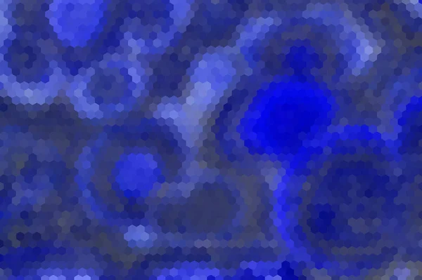 Astratto sfondo blu da esagoni — Vettoriale Stock