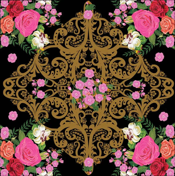 Kare tasarım ve her bir ekranda güller