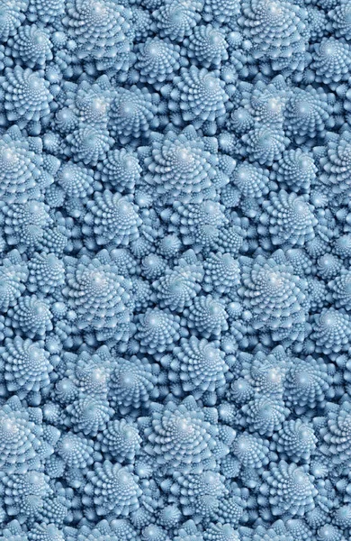 Romanesco Broccoli Abstract Seamless Texture — Stock Photo, Image