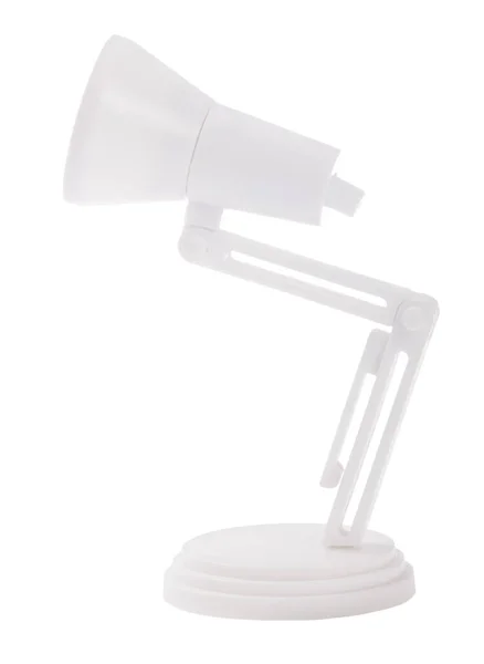 Piccola Lampada Elettrica Isolata Sfondo Bianco — Foto Stock