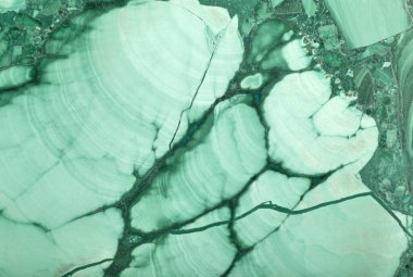 yeşil malakit taş dokusu makro