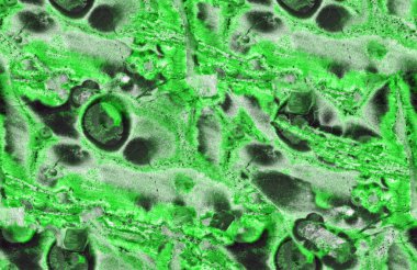 yeşil ve gri rhyolite dikişsiz doku makrosu