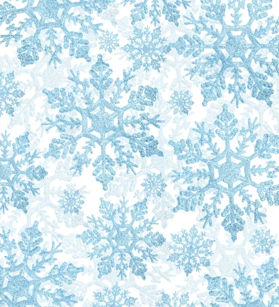 Composición Con Fondo Copo Nieve Azul Claro — Foto de Stock