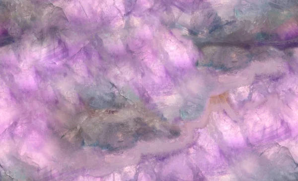 Lilac Fluorite Seamless Texture Macro Photo — Stock Photo, Image