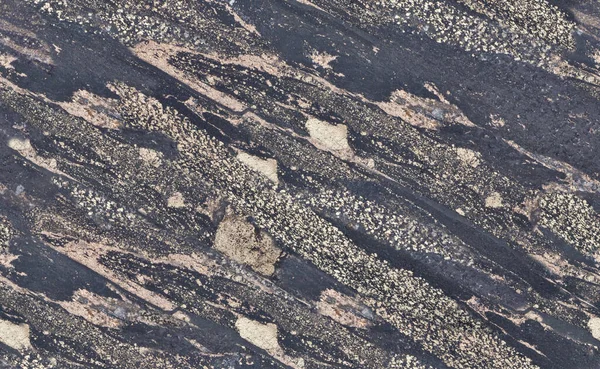 Ouro Preto Nikel Textura Minério Macro — Fotografia de Stock