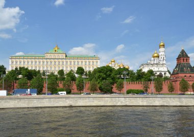 Moskova Kremlin ve Kremlin set of mimari topluluğu.