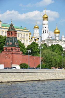 Moskova Kremlin ve Kremlin set of mimari topluluğu. 