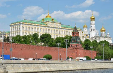 Moskova Kremlin ve Kremlin set of mimari topluluğu. 