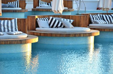 Pooll lounge trendy modern yüzme