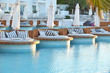 Pooll lounge trendy modern yüzme