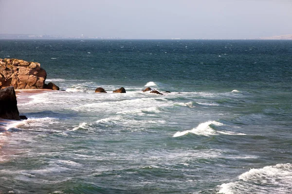 Sea of Azov. The excitement of the sea. — Stock Image Sea Azov Excitement Sea Stock Picture