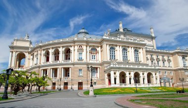 Odessa Ukrayna 'daki güzel opera ve bale tiyatroları