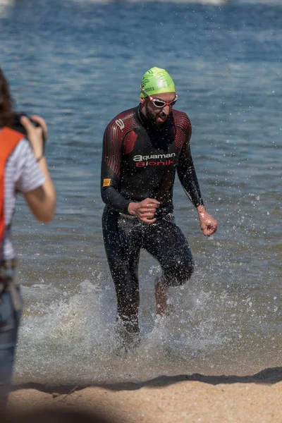 Troisième Championnat Populaire Natation Croisée Dans Une Petite Ville Palamos — Photo