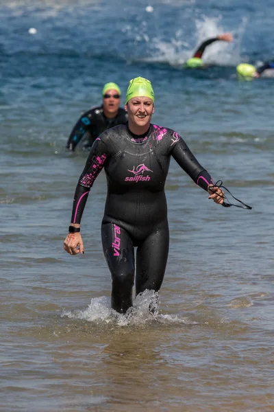 Troisième Championnat Populaire Natation Croisée Dans Une Petite Ville Palamos — Photo