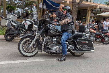 Motosiklet Palamos İspanya gösterir. 27. 05. 2018 İspanya