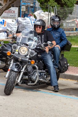 Motosiklet Palamos İspanya gösterir. 27. 05. 2018 İspanya