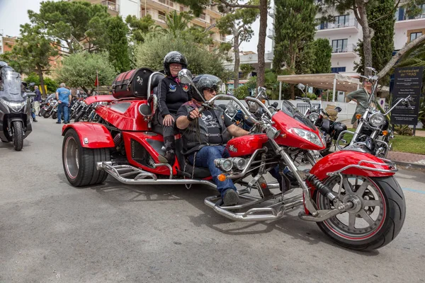 Мотоцикли Показати Багу Іспанії 2018 Іспанії — стокове фото