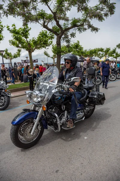 Motosiklet Palamos İspanya gösterir. 27. 05. 2018 İspanya