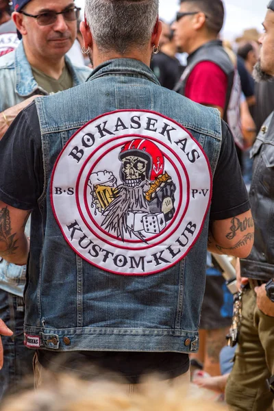 Motosiklet Palamos İspanya gösterir. 27. 05. 2018 İspanya