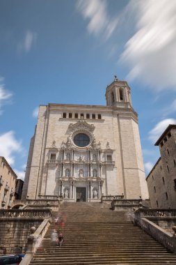 Bir İspanyol kasabadan Gerona Simgesel Yapı