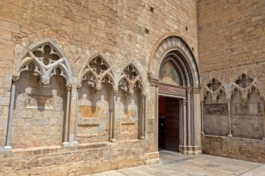 Bir İspanyol kasabadan Gerona Simgesel Yapı