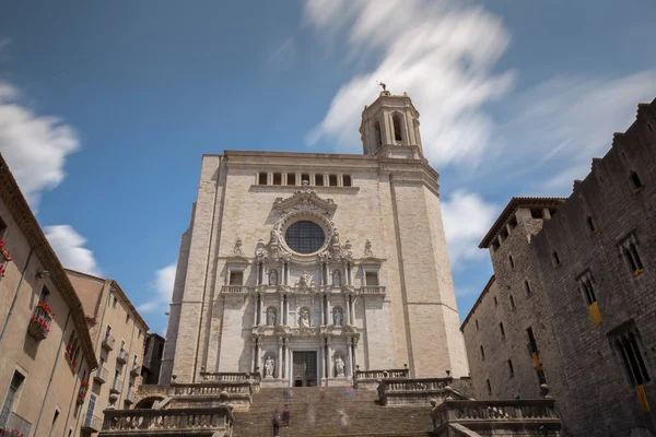 Landmark Spanish Town Gerona — Stock Photo, Image