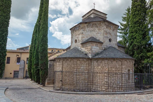 Beau Détail Historique Une Ancienne Ville Espagnole Gérone — Photo