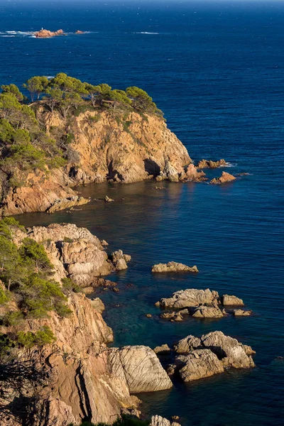 Hermosa Bahía Costa Brava España — Foto de Stock
