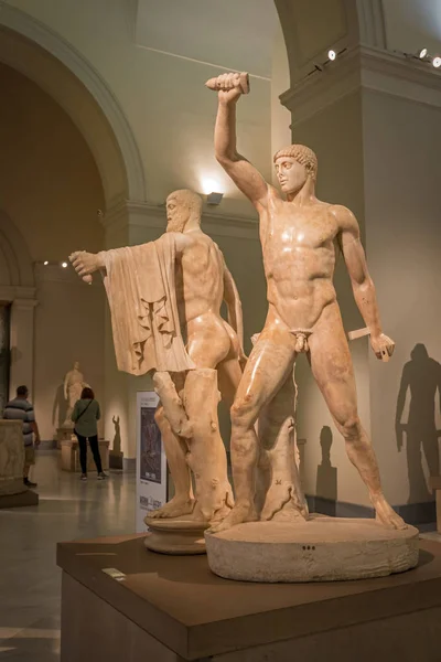 国立考古学博物館のナポリ屋内 2018 イタリア — ストック写真