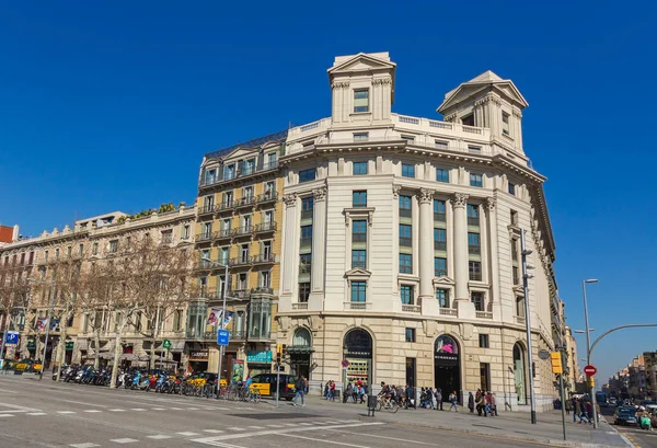 Орієнтир Барселони Сонячний День 2018 Іспанії — стокове фото