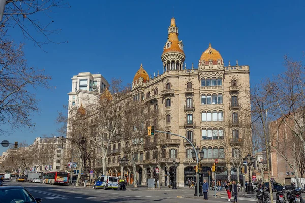 Landmark Barcelona Sunny Day 2018 Spain — Stock Photo, Image