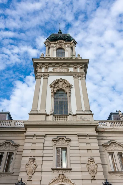 Castillo Famoso Una Ciudad Húngara Keszthely Castillo Festetics — Foto de Stock