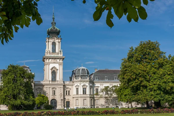 Berühmte Burg Einer Ungarischen Stadt Keszthely Burgfestetik — Stockfoto