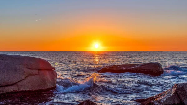 Гарний Схід Сонця Узбережжі Коста Брава Іспанська — стокове фото
