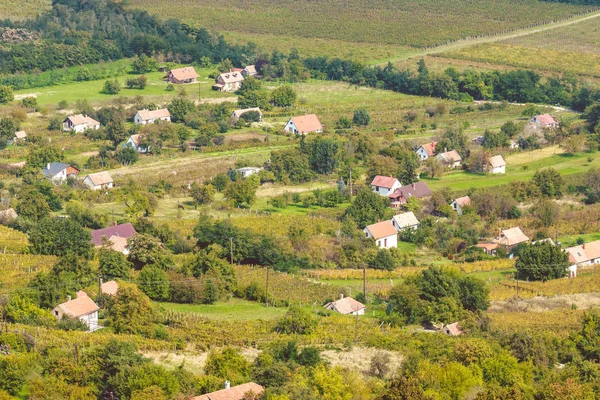 Угорська Сільськогосподарських Ландшафту Біля Озера Балатон — стокове фото