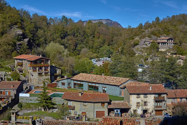 Güneşli Bir Günde Çok Güzel Bir Spanyol Köyü — Stok fotoğraf