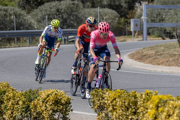 (サン フェリウ デ ギホルス バルター 200) からステージ 3 でカタルーニャ州ボルタ ロード サイクリングのライバル 27。03. 2019 スペイン — ストック写真