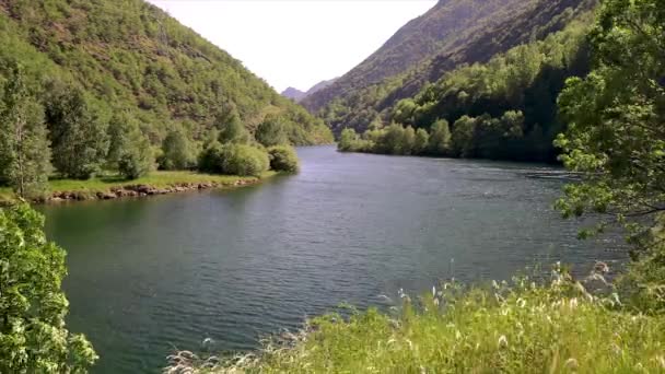 Beautiful Aiguestortes Estany Sant Maurici National Park Spanish Pyrenees Catalonia — Stock Video