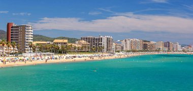 Kosta Brava 'daki güzel İspanyol köyü Sant Antoni de Calonge