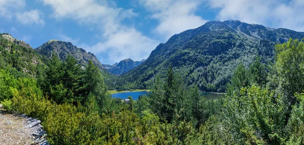 Parque Nacional Aiguestortes Lago Sant Maurici Cataluña España —  Fotos de Stock