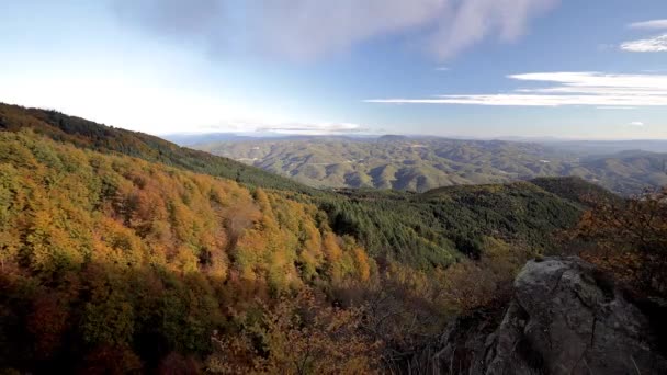 Images Temps Écoulé Depuis Espagne Les Montagnes Catalogne Montseny Belles — Video