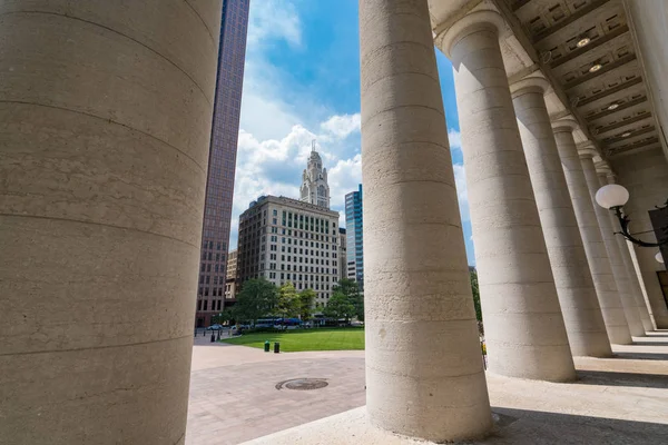 Columbus 2018 Június Oszlopok Capitol Tértől Columbus Ohio Ohio Tőket — Stock Fotó
